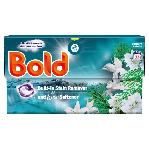 Bold PODS Washing Liquid Capsules 33 Washes , Northern Solstice