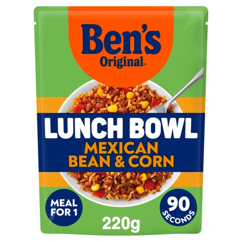 Ben's Original Lunch Bowl Mexican Style Grains & Rice 220g