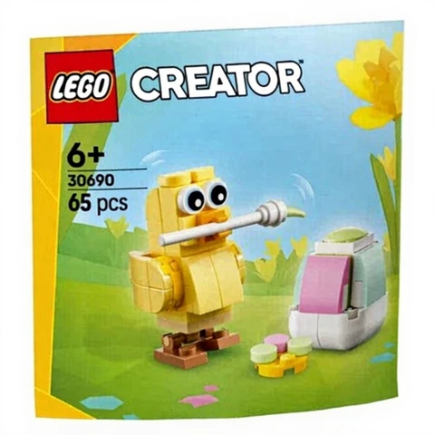 LEGO 30690 Le poussin peignant un œuf de Pâques