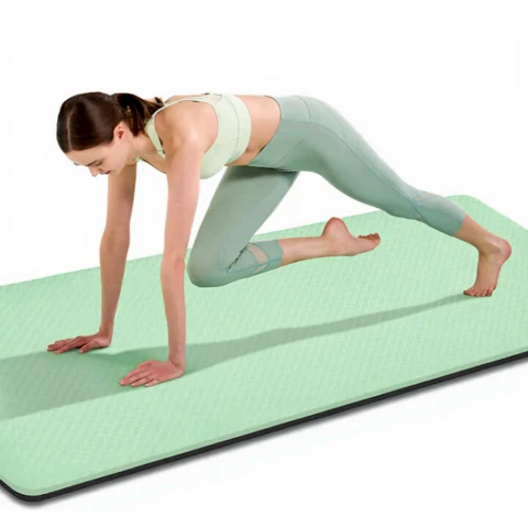 J.Zao Yoga Matte TPE Verdickt und Verbreitert Übung Fitness Springen Gymnastik