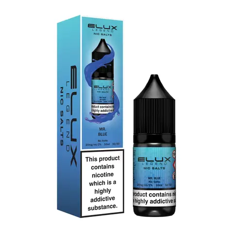 Elux Legend Nic Salt E-liquid Mr Blue 10ml