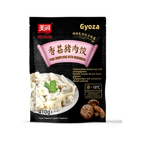 Raviolis à la viande de porc et champignons shiitake MEIRUN, 410g
