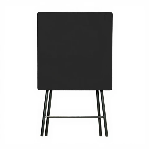 Zwarte Inklapbare Tafel 60 x 60 cm
