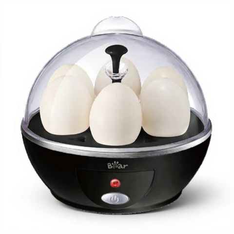 Bear Eierkocher ZDQ-206 für 6 Eier 360-430 W mit Messbecher