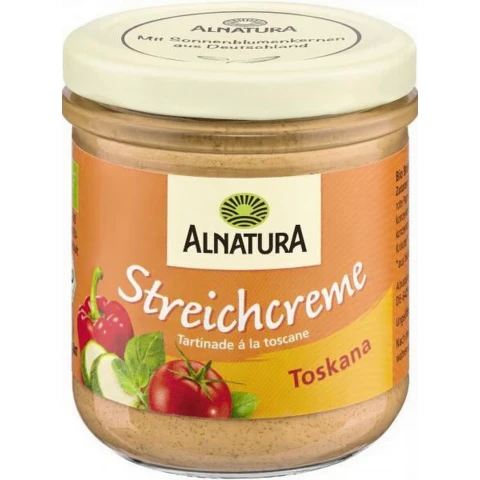 Alnatura Bio Streichcreme Toskana 180 g