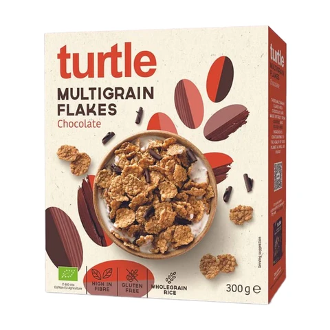 Turtle Organic Multigrain Flakes 300g