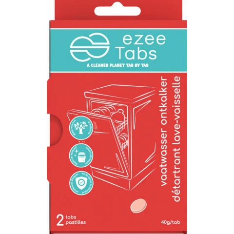 EZEE Lot de 2 détartrants pour lave-vaisselle Ezee Tabs (2 x 35 g)