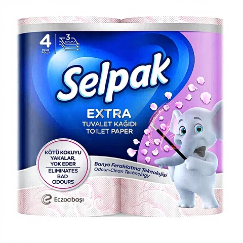 Selpak Toilet Paper 4 Roll extra