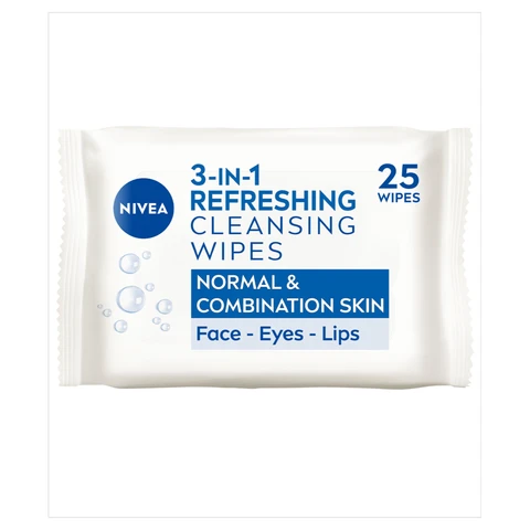 NIVEA Cleansing Face Wipes Normal Skin 25 Wipes