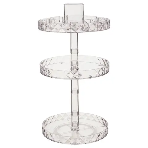 Maison by Premier Beauty Three Tier Revolving Cosmetic Organiser
