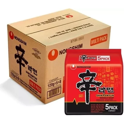 NongShim Shin Ramyun Box Sale 120g (Pack of 40)