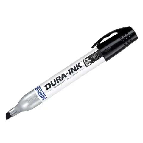 Markal DURA-INK® 25 Ink Felt Tip Marker Black 2 Pack