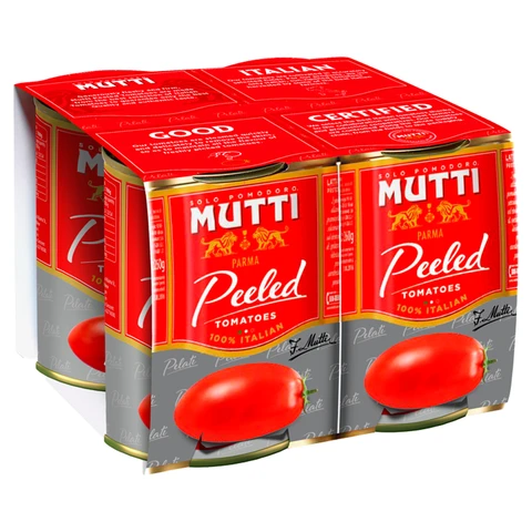 Mutti Peeled Tomatoes 4 x 400g