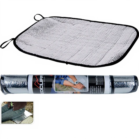 Zitmat 35 x 44 cm Aluminium