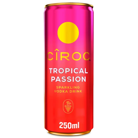 Ciroc Tropical Passion Sparkling Vodka Drink 250ml