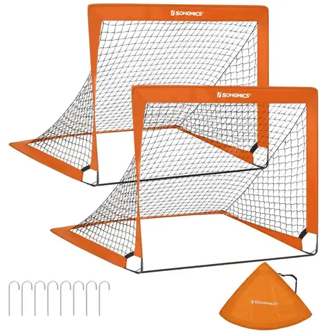 Football Goals 120x90x90cm Set of 2