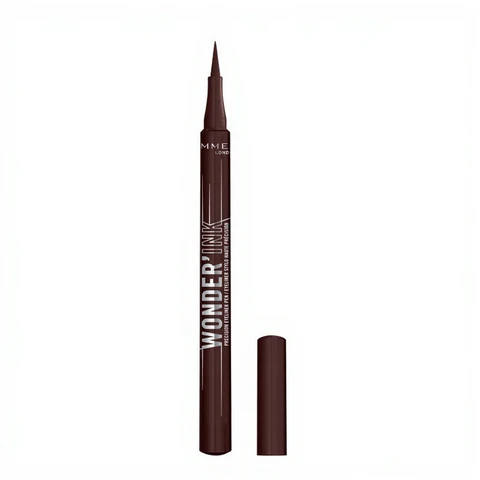 Rimmel Wonder' Ink Eyeliner In Matte Waterproof 002 Spiced Chestnut 1ml