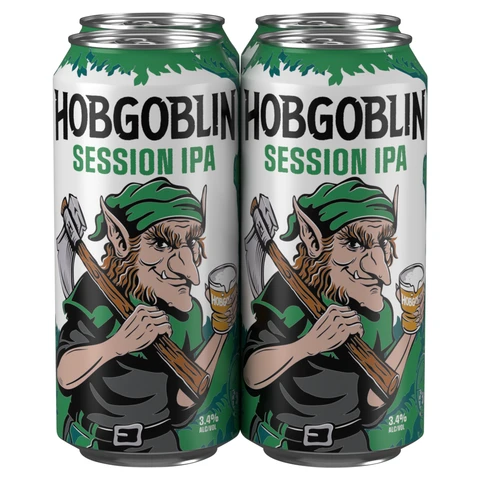Hobgoblin Session IPA 4 x 440ml (ABV 3.4%)