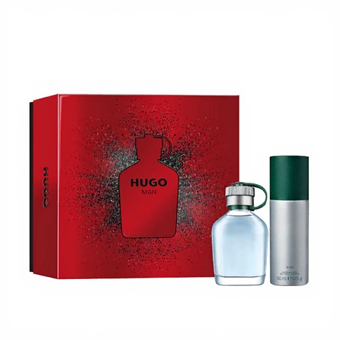 Hugo Boss Hugo Man Giftset EDT 75ML + DS 150ML Hugo Boss