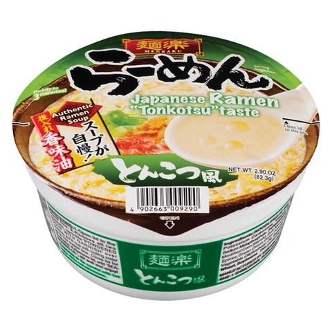 Hikari MENRAKU Cup Ramen Tonkotsu 82.3g 