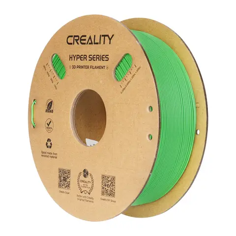 Creality Hyper PLA Green 1KG , High-Speed 30-600mm/s, Dimensional Accuracy +/-0.02mm, Compatible with Most FDM 3D Printers, 1KG (2.2lbs) Spool
