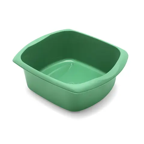 Addis Large Rectangular Washing Up Bowl, 9.5L - Jade Green