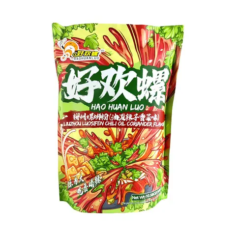 Hao Huan Luo Luosifen Rice Noodles - Hot Chili & Cilantro Flavor, 270g