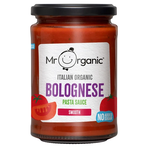 Mr Organic Organic Smooth Bolognese Pasta Sauce 350g