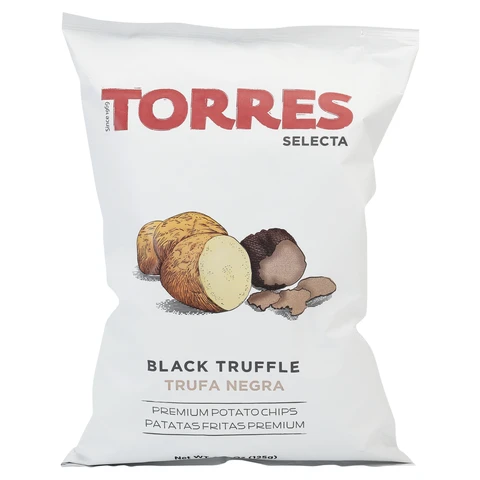 Torres Black Truffle Crisps 125g