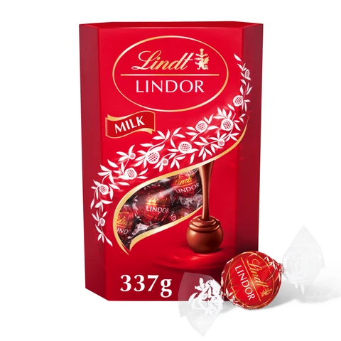Lindt Lindor Milk Cornet 337g