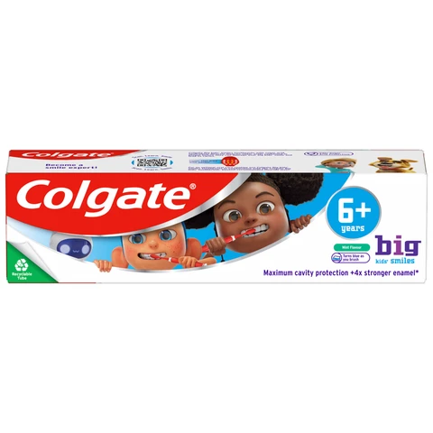 Colgate Big Kids' Smiles 6+ years Mild Mint Toothpaste 75ml