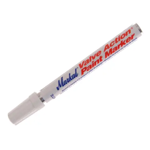 Markal Paint-Riter® Valve Action® Paint Marker White