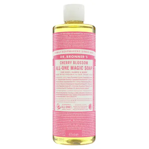 Dr Bronner's Cherry Blossom Castile Soap 475ml