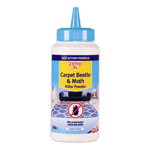 Zero In Carpet Beetle Killer 250g