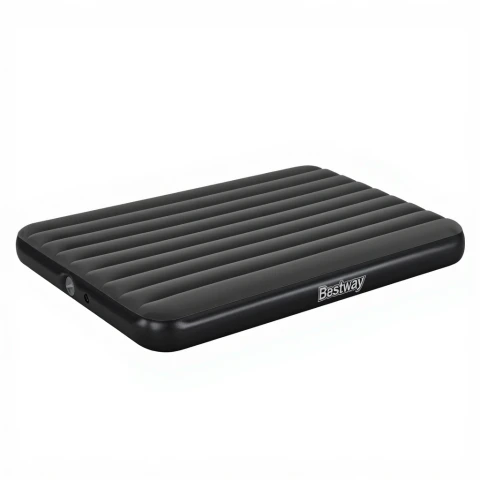 Bestway Matelas gonflable camping Bestway 2 places, 2.03 m x 1.52 m x 25 cm, gonfleur rechargeable