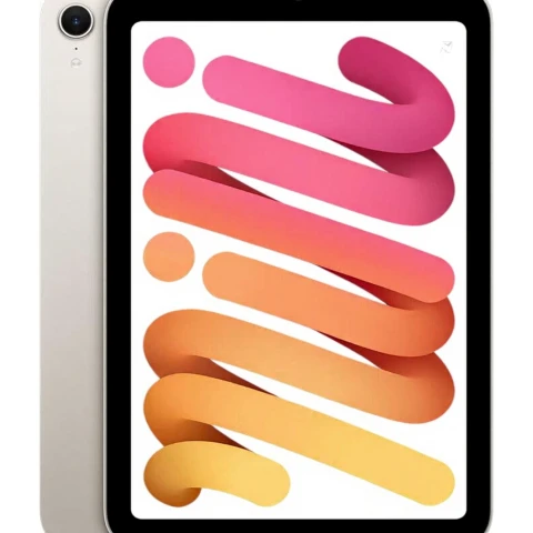 Apple iPad Mini (A17 Pro): 8,3 Zoll Liquid Retina Display, 256 GB, WiFi 6E, 12 MP Frontkamera/12 MP Rückkamera, Touch ID, Batterie für den ganzen Tag - Polarstern