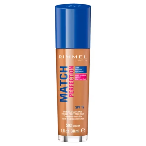 Rimmel MATCH PERFECTION FOUNDATION 30ML 20IV 503 Mocha