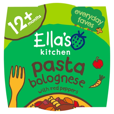 Ella's Kitchen Pasta Bolognese with Red Peppers 12+ Months 200g