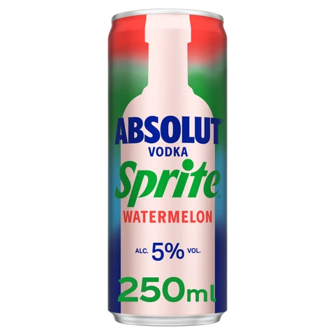 Absolut Vodka & Sprite Watermelon 250ml