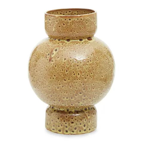 Interiors by Premier Vase Yakira Ochre Large