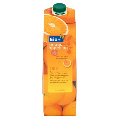 Bio+ sinaasappelsap 1 l