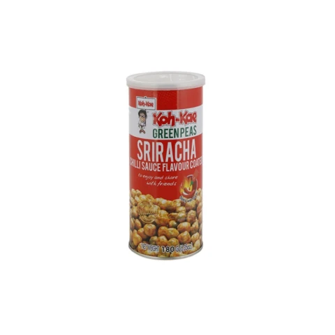 Koh Kae Sriracha Flavour Coated Green Peas 大哥拉差味豌豆 180g