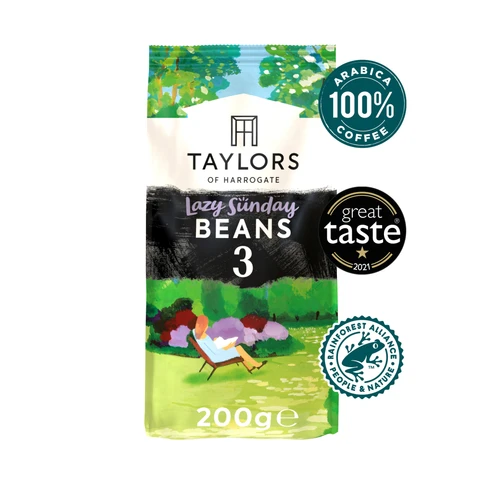 Taylors of Harrogate Lazy Sunday Coffee Beans 200g