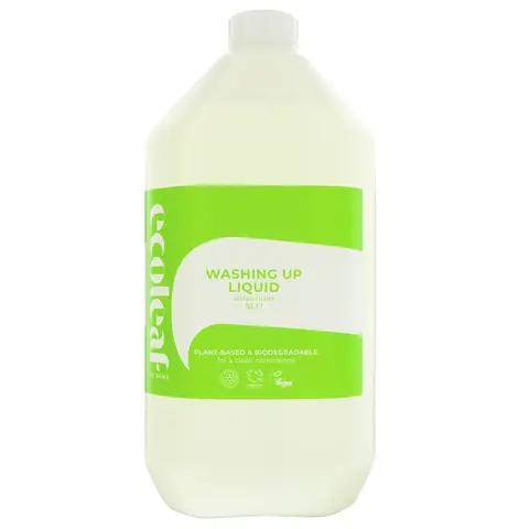 Ecoleaf by Suma Washing Up Liquid, Citrus Fruits, 5l