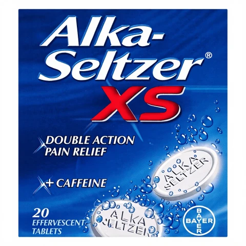 Alka-Seltzer XS 20 Effervescent Tablets