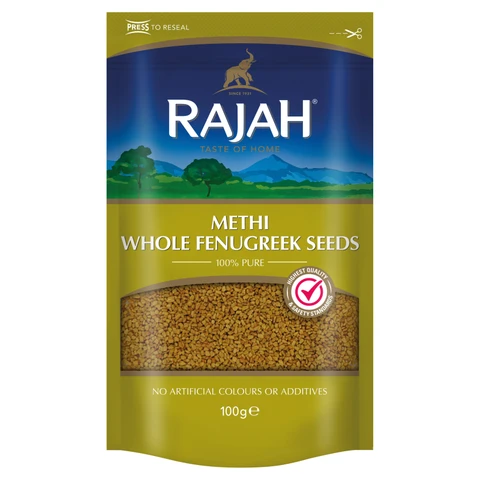 Rajah Spices Whole Fenugreek Seeds 100G