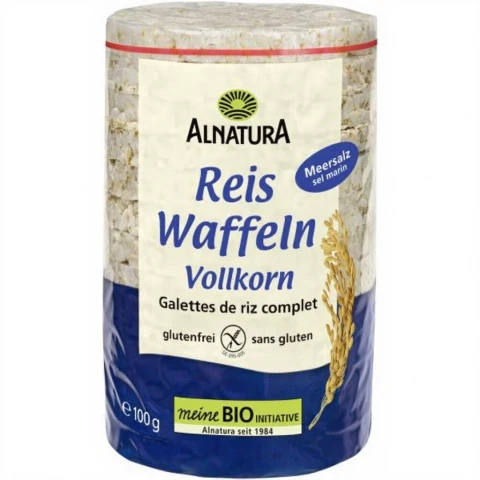 Alnatura Bio Reiswaffeln mit Meersalz 100 g