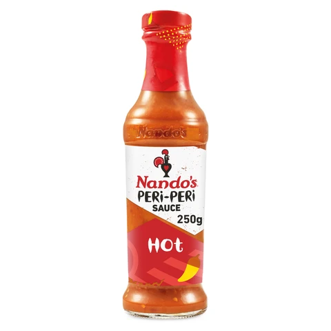 Nandos Hot Peri Peri Sauce 250g