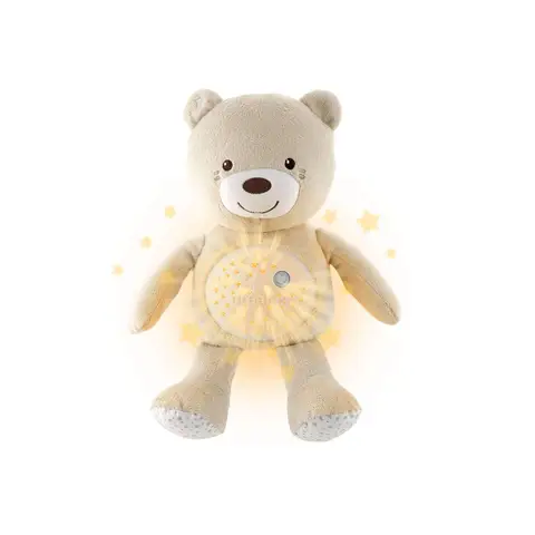 Chicco First Dreams Teddy Bear with Night Light  Neutral