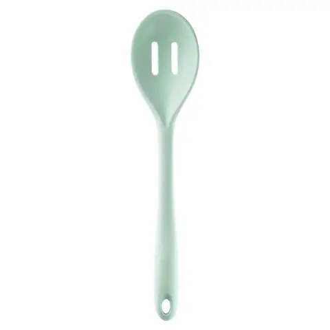Nova Sage Green Silicone Slotted Spoon